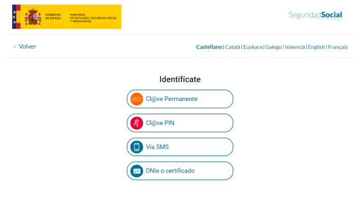 enlace directo de seguridad social para informe laboral 